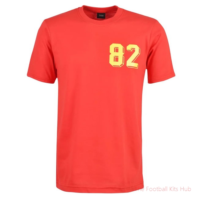 Elite Spain World T-Shirt 1982 Sports Garment-Unisoccer Shop